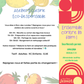 Ateliers Cuisine Éco-Responsable